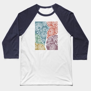 Tree Artwork Baseball T-Shirt